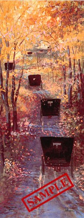 Painting by Diane Graebner entitled Autumn Outing