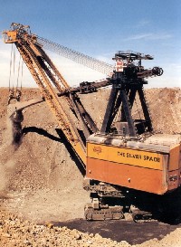 Silver Spade, one of the World's largest machines.